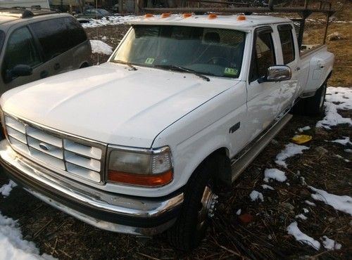 1995 ford f-350 xlt crew cab pickup 4-door 7.5l