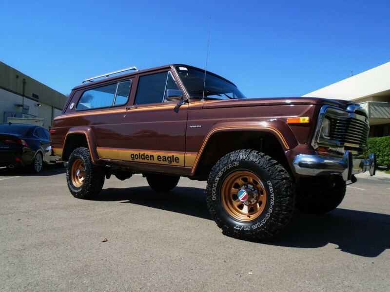 1978 jeep cherokee chief golden eagle levis 4x4