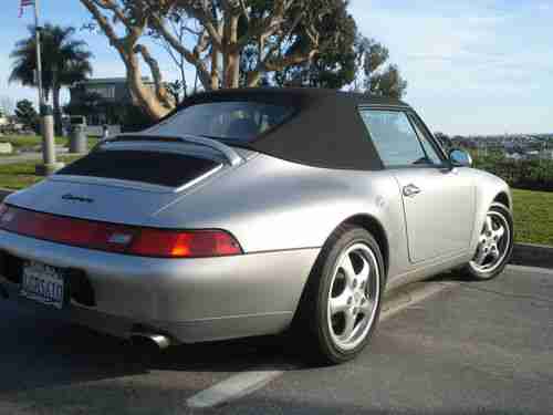 1997 Porsche 911 993 Carrera Cabriolet Convertible, US $38,000.00, image 2