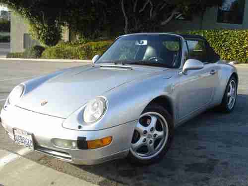 1997 Porsche 911 993 Carrera Cabriolet Convertible, US $38,000.00, image 7
