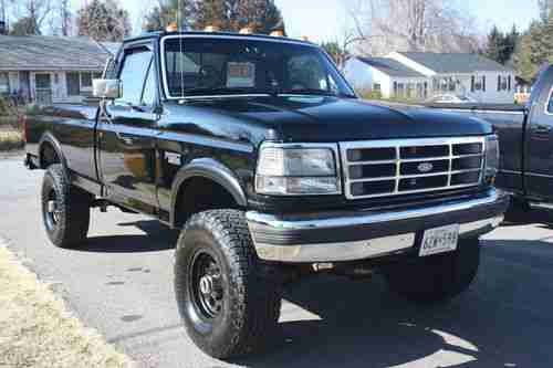 1992 Ford F-250 XLT Lariat Standard Cab Pickup 2-Door 5.8L, image 10