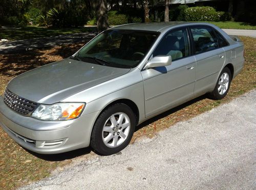 2004 toyota avalon xl 47k mi fl clear title leather automatic pristine 1 owner