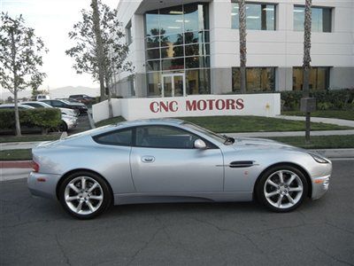 2004 aston martin vanquish / silver / low miles / california car / 2 in stock