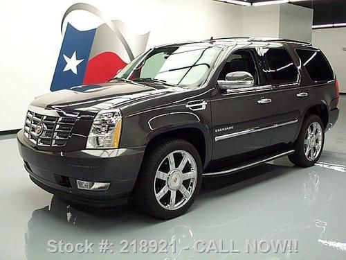 2010 cadillac escalade awd sunroof nav dvd 22's 28k mi! texas direct auto