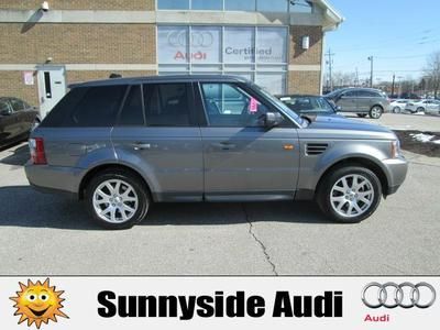 2008 land rover range rover sport 4x4 gray 40k navigation clean!!!