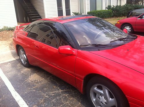 1996 subaru svx lsi awd red auto leather 216k needs transmision work