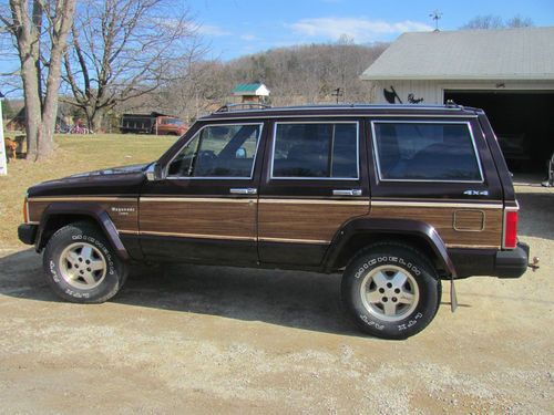 1989 jeep wagoneer limited sport utility 4-door 4.0l