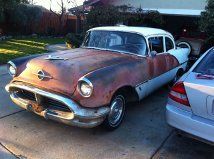 1956 oldsmobile eight-eight ( holiday hard top 2 door post )