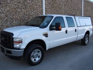 2008 ford f350 xl crew cab long bed diesel-4x4-motor problem-no reserve