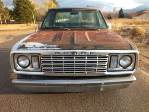 1977 dodge true spirit 440 uteline mopar pickup truck  rarer than little red lil