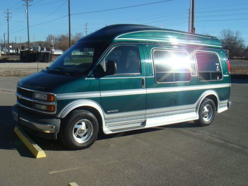 1999 chevrolet express 1500 ls full explorer conversion passenger van 3door 5.7l