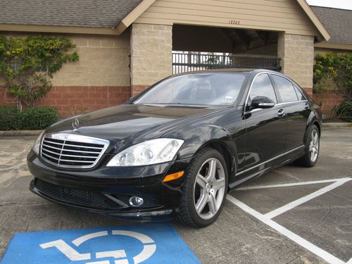 2008 mercedes-benz s550 base 4-door 5.5l with premium ii and amg sport package