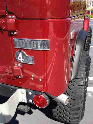 1971 Toyota FJ40 Landcruiser SMOG-EXEMPT CA TRUCK, NEW SBC350, UPGRADES, image 3