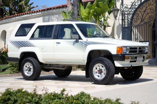 1988 toyota 4runner 100% rust free life long california truck bone stock $6,900