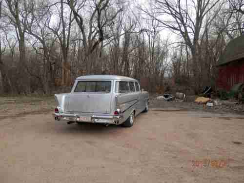 57 Chevy Handyman Wagon Nice Ride, image 3