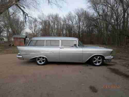 57 Chevy Handyman Wagon Nice Ride, image 4