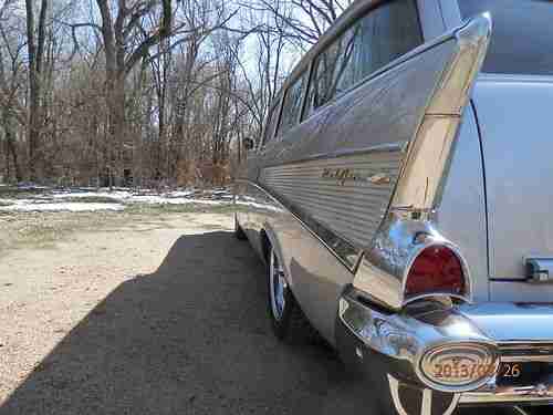 57 Chevy Handyman Wagon Nice Ride, image 18