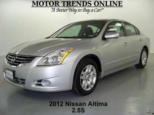 2012 nissan altima 2.5s sedan am fm cd dual exhaust cvt 33k motor trends