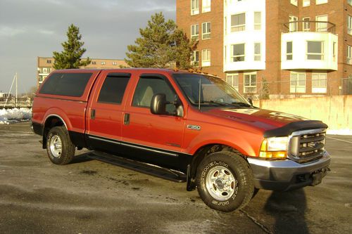 2000 ford f-350 lariat 7.3l powerstroke diesel 2wd auto crew cab no reserve!