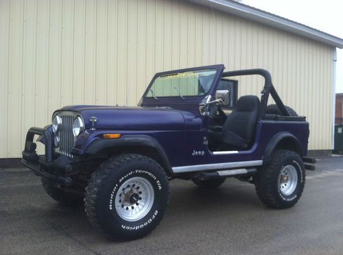 1986 jeep cj7 base sport utility 2-door 4.2l