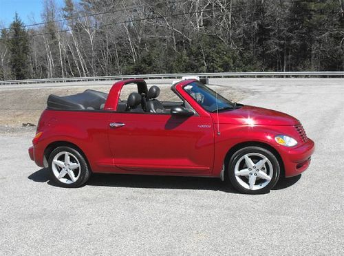 2005 chrysler pt cruiser touring convertible - gt - 2.4l high output turbo