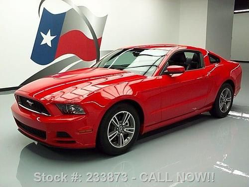 2013 ford mustang v6 premium automatic leather sync 19k texas direct auto