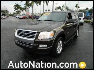 2008 ford explorer rwd 4dr v6 xlt leather automatic extra clean one owner ! !