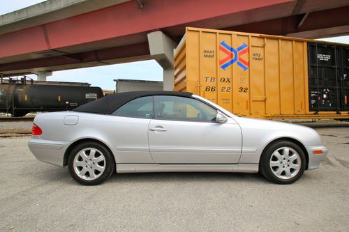 2001 mercedes clk320 convertible