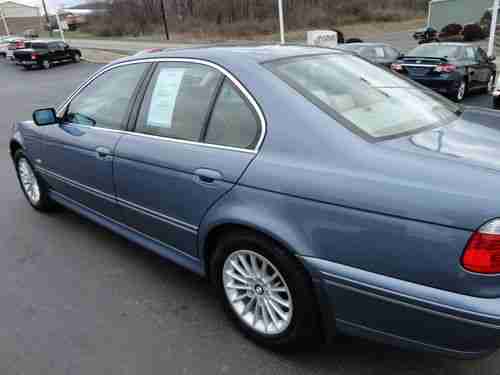 2003 BMW 540i WITH NAVIGATION MOONROOF HEATED LEATHER 1-OWNER 76K MILES VIDEO!, US $14,000.00, image 5