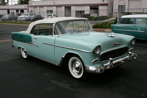 Convertible 55 chevy bel-air - 1956 1957