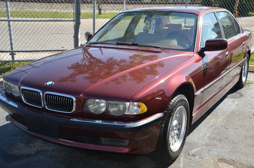 2001 bmw 740il base sedan 4-door 4.4l