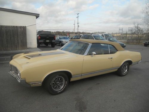 1970 olds cutlass supreme convertible- ram air