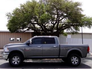 Gray laramie 6.7l i6 4x4 cummins diesel navigation satellite heated we finance