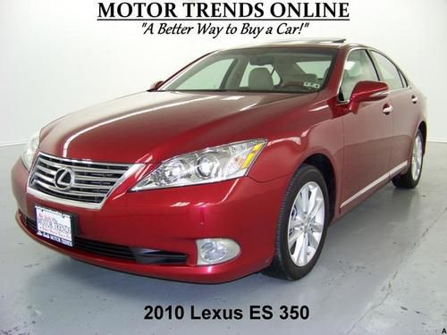 Navigation rearcam sunroof htd ac mem seats 2010 lexus es350 42k motor trends