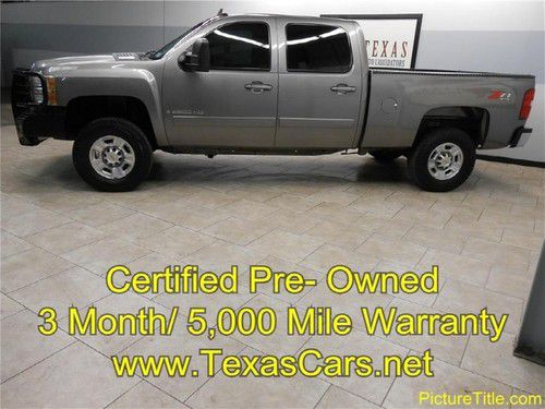 08 chevy 2500hd 4wd ltz diesel leather certified warranty we finance!!!