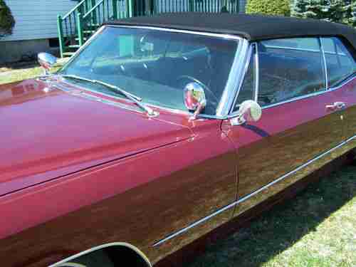 1967 CADILLAC CONV. RED AND BLACK TOP, US $9,000.00, image 6