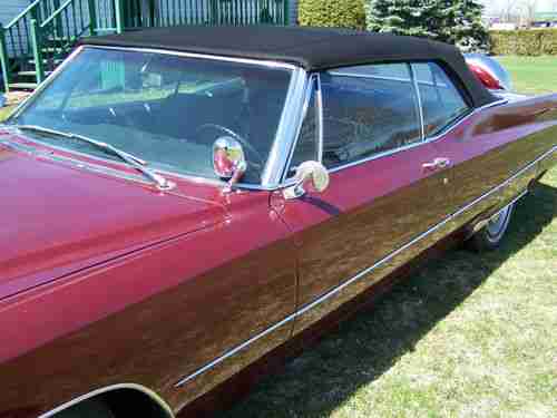1967 CADILLAC CONV. RED AND BLACK TOP, US $9,000.00, image 12