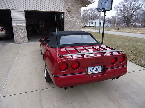 1989 chevrolet corvette base convertible 2-door 5.7l