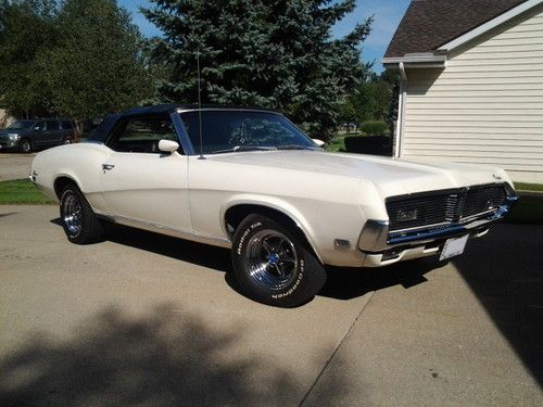 1969 mercury cougar convertible - 351w - automatic