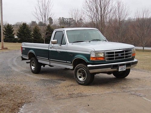 1996 ford f150 4 x 4 heavy 1/2 ton good runner