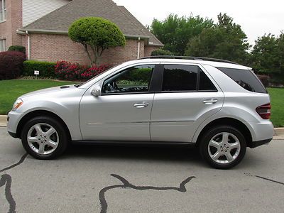 08 benz ml350 cdi diesel 4matic navigation sunroof leather heated seats
