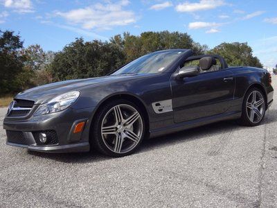 Sl 63 amg convertible 6.3l navigation harman kardon stero