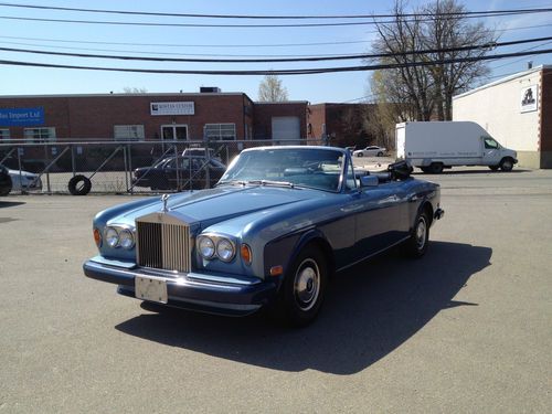 1984 rolls royce corniche convertible the ultimate convertible!!!