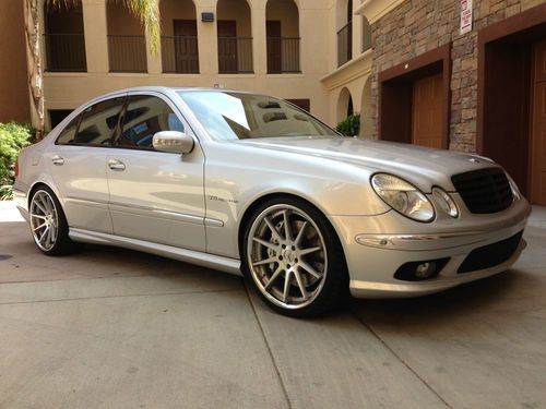 2005 mercedes benz e55 amg "full options" perfect condition "rare"