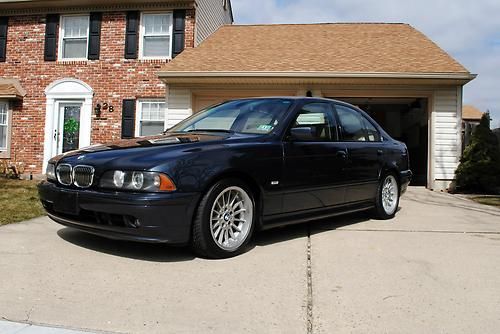 02 bmw 540i 126,000, nav, every option, very clean, 6 speed, m sport pkg