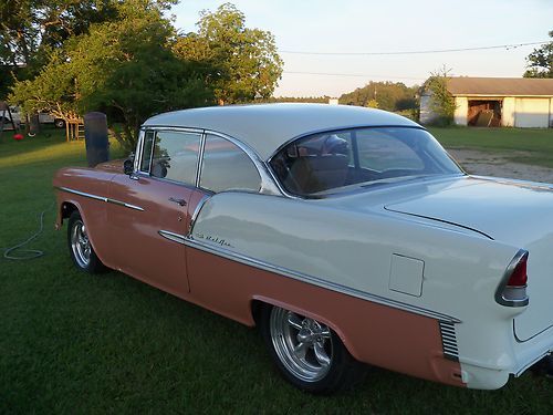 1955 chevy 2 door hard top