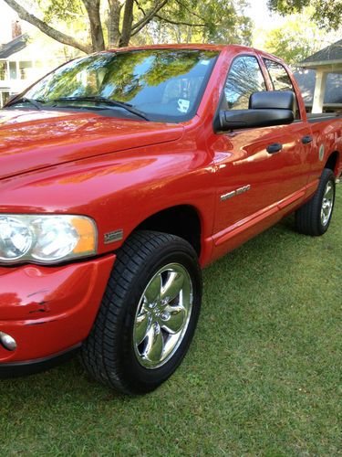 2004 dodge ram 1500 sport package, crew cab 4-door, v8 hemi, one owner