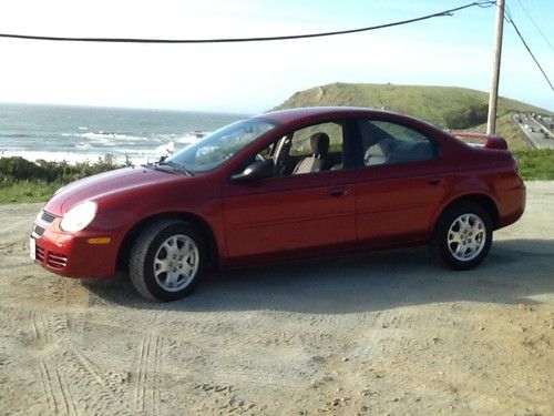 2004 dodge neon sxt sedan 4-door 2.0l 48k original miles, excellent condition