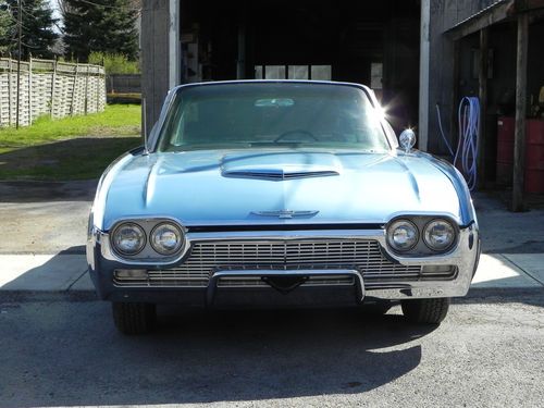 Freshly restored 1961 thunderbird