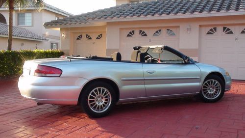 2006 chrysler sebring convertible senior female school teacher 56k easy miles.